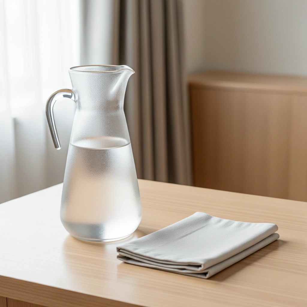 Minimalist calm scene